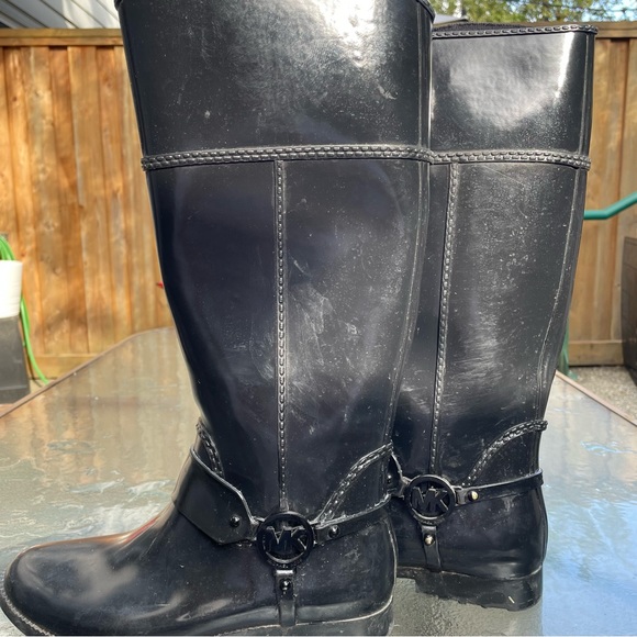 Michael Kors Riding/Rain Boots - Picture 3 of 6
